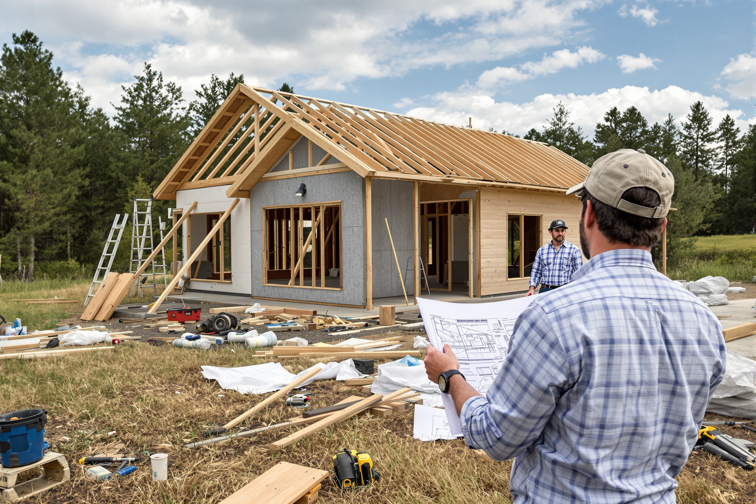 조립식 주택, 기초 공사부터 완공까지 전 과정 공개_이미지_1