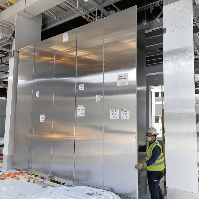 리얼징크 시공가격 충격, 이 가격 실화인가